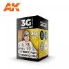 AK Interactive AK11690 WWII LUFTWAFFE PILOT UNIFORM COLORS 4x17 ml